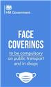 Face coverings required on public transport from Tuesday 30th November 2021